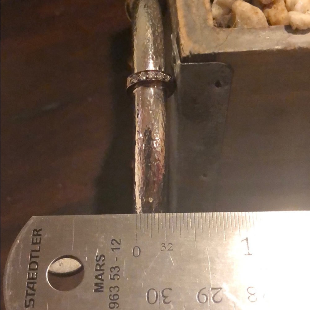 Silpada Hammered Sterling Silver Bangle - Picture 5 of 8